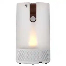 Walmart Sharper Image, Votiv 7 Ultrasonic Humidifier with Flameless Candlelight, Translucent White offer