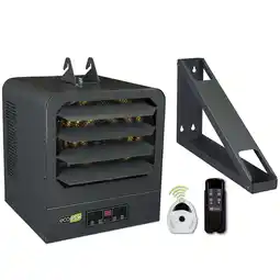 Walmart King Electric 7500W / 240V 2-Stage Garage Heater w/ Remote Temperature Sensor, KB2407-1-ECO2S-PLUS offer