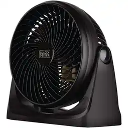 Walmart BLACK+DECKER 3-Speed 60-Watt 7-in. Turbo Fan, BFTU107 offer