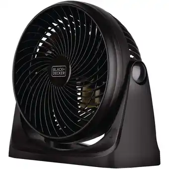 Walmart BLACK+DECKER 3-Speed 60-Watt 7-in. Turbo Fan, BFTU107 offer