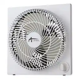 Walmart Alera 9 3-Speed Desktop Box Fan, Plastic, White, Each offer