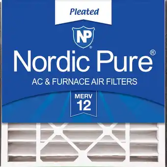 Walmart Air Bear 20x20x5 (4 15/16) Replacement 259112-103 MERV 12 Air Filter 1 Pack offer