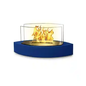Walmart Luxury Fireplace Group Anywhere Fireplace Tabletop Fireplace-Lexington Model Blue offer