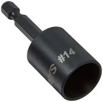 Walmart Sammys 8113910 Black 14 Hex Nut Driver for Vertical Rod Anchor Installation, Steel, 2 1/2 in. x 3/4 offer