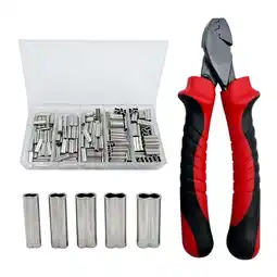 Walmart WINDLAND Wire Crimping Tools Fishing Crimping Pliers Plier Wire Rope Leader Crimper Tool offer