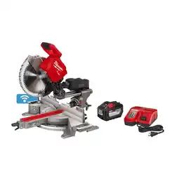 Walmart Milwaukee 2739-21HD M18 FUEL 12 Dual Bevel Sliding Compound Miter Saw Kit offer