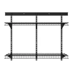 Walmart Closetmaid Ml-4016 Maxload Shelftrack 30-1/2H X 40W 2 Shelf Garage Organization Kit offer