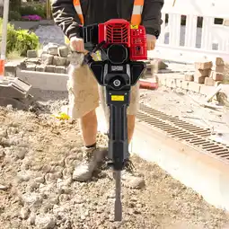 Walmart 2 Strokes Gas Powered Heavy Duty Demolition Jack Hammer Concrete Breaker 1700W offer