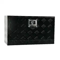 Walmart Aluminum Underbody Truck Tool Box 24x12x14 Trailer Storage w/Lock T-Handle Latch offer