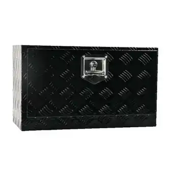 Walmart Aluminum Underbody Truck Tool Box 24x12x14 Trailer Storage w/Lock T-Handle Latch offer