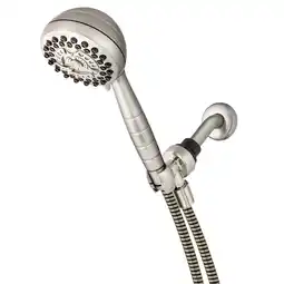 Walmart Waterpik 7-Mode Powerpulse Massage Hand Held Shower head, Brushed Nickel XRO-769 offer