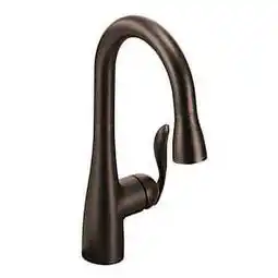 Walmart Moen Arbor 5995 High Arc Single Handle Pulldown Bar/Prep Faucet offer