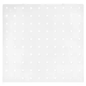 Walmart White Plastic Pegboard Wall Organizer System for Home Use 1 Panel 24x36 offer
