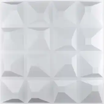 Walmart Art3d Mountain Design 19.7 in. x 19.7 in. PVC 3D Wall Panel (12-Pack) offer