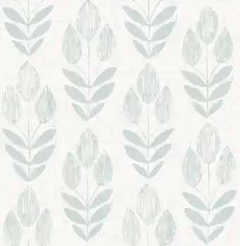 Walmart Chesapeake Garland Teal Block Tulip Wallpaper offer