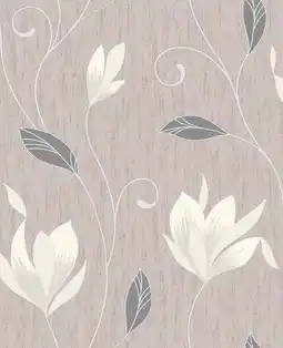Walmart Advantage Anais Neutral Floral Trails Unpasted Vinyl Wallpaper, 20.5-in by 33-ft, 56.4 sq. ft offer