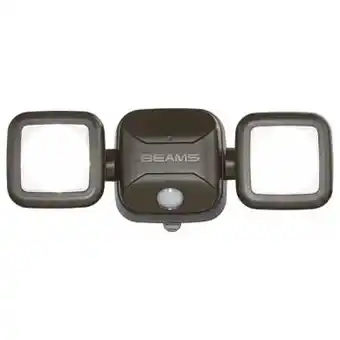 Walmart Mr. Beams High Performance Motion-Sensing Battery Powered LED Dark Brown Spotlight offer