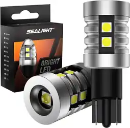 Walmart SEALIGHT 921 912 LED Reverse Light T15 LED Bulbs 1000LM Super Bright Xenon White offer