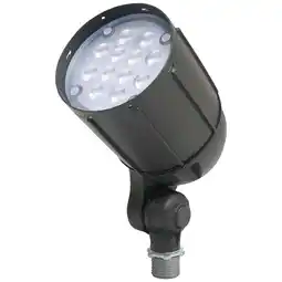 Walmart Newhouse Lighting 12W 1400-Lumen Non-Dimmable 120-277V LED Weatherproof Bullet Flood Light offer