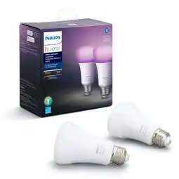 Walmart Philips Hue White E26 Smart Bulb 2-Pack offer