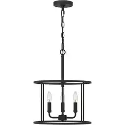 Walmart 3 Light Pendant-Matte Black Finish Bailey Street Home 71-Bel-4423549 offer