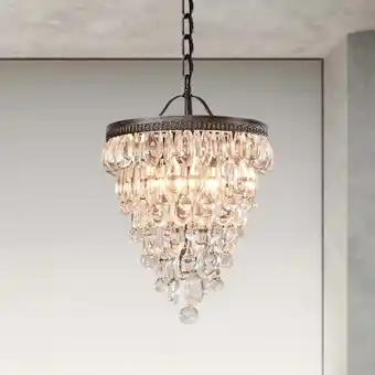 Walmart Vintage Crystal Round Chandelier 13, Dinning Room Chandelier,Chandelier Above Dining Table offer