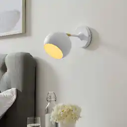 Walmart Modway Chalice 4 Swing-Arm Metal Wall Sconce in White offer