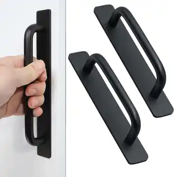 Walmart 2pcs Sliding Screen Door Handle Adhesive Handle Stick On Handle Peel And Stick Handle offer