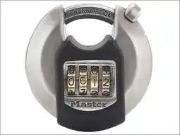 Walmart Master Lock Discus Padlock Excell Stainless Steel 70 mm M40EURDNUM offer