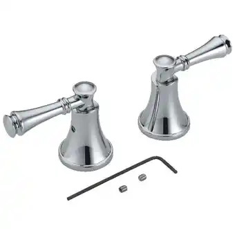 Walmart Delta RP72756 Silverton, Metal Lever Handle Set, Chrome offer