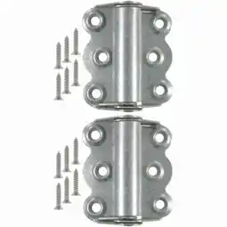 Walmart Hampton Products-Wright 216938 2.75 in. Adjustable Self-Closing Hinges Galvanized offer
