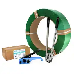 Walmart IDL Packaging 5/8 Polyester Strapping Kit, Standard - All You Need to Strap a Pallet offer
