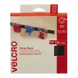 Walmart Velcro Brand Sticky Back Tape (3/4 x 15ft) offer