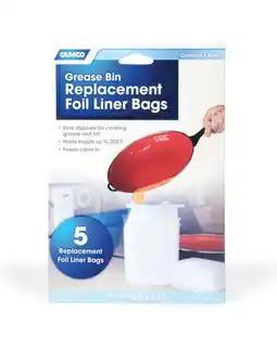 Walmart Grease Storage Container, Replacement Bags, 5 pk offer