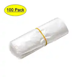 Walmart Uxcell 14 inch x 10 inch Shrink Wrap Bags Packaging Sealer Bags Transparent 100 Pack offer