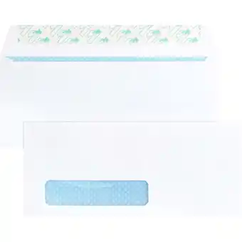 Walmart Business Source Peel/Seal Envelopes Tint/Window 9-1/2x4-1/8 500/BX White 16473 offer