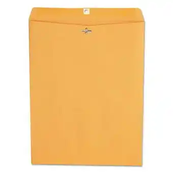 Walmart Kraft Clasp Envelope, #110, Square Flap, Clasp/Gummed Closure, 12 x 15.5, Brown Kraft, 100/Box offer