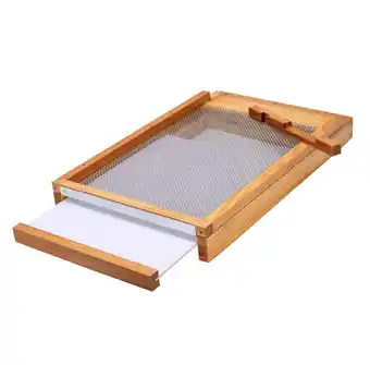 Walmart Beehive Screened Bottom Board 10 Frames LANGSTROTH - Hygienic Bottom Board - Wax Coated offer