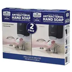 Walmart ProForce/Memmbers Mark Commercial Foaming Antibacterial Hand Soap (33.8 fl. oz., 2 ct.) offer