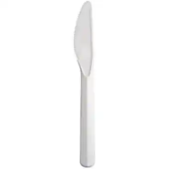 Walmart Dart Bonus Polypropylene Cutlery, Knife, White, 5, 1000/Carton -DCCK5BW offer