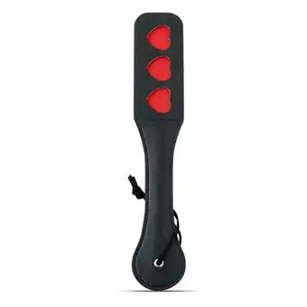 Walmart BQLQBQLQ PU Leather Multiple Horse Riding Whip Paddle Spanking Crop Punishment Sport T3 offer