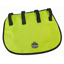 Walmart Ergodyne Chill-Its 6670CT Evap. Hard Hat Neck Shade w/CT, Lime offer