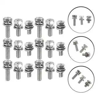 Walmart 18pcs Battery Terminal Bolts Battery Terminal Bolt Battery Terminal Nuts Set offer