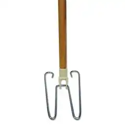 Walmart Wedge Dust Mop Head Frame/Natural Wood Handle, 15/16 Dia. X 48 Long offer