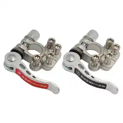 Walmart 1 Pair Car Battery Terminal Connector Quick Release Battery Terminals Clip offer