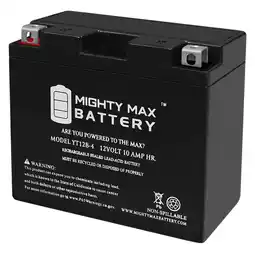 Walmart YT12B-4 SLA 12V 10Ah Replacement for GS-GT12B-4, WP12B-4 Battery offer