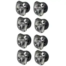 Walmart PYLE PDBT3 1.5 Inch 500 Watt 4-Ohm Titanium Super Car Audio Tweeter (8 Pack) offer