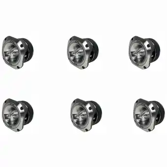 Walmart PYLE PDBT31 1.5 Inch 500W Heavy Duty Super Car Audio Tweeter (6 Pack) offer