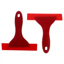 Walmart 2 Pcs Shower Window Squeegee Mini Glass Squeegee Car Cleaner Hand Water Blades offer