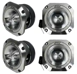 Walmart PYLE PDBT31 1.5 2000W 4-Ohm Heavy Duty Titanium Super Car Audio Tweeters offer